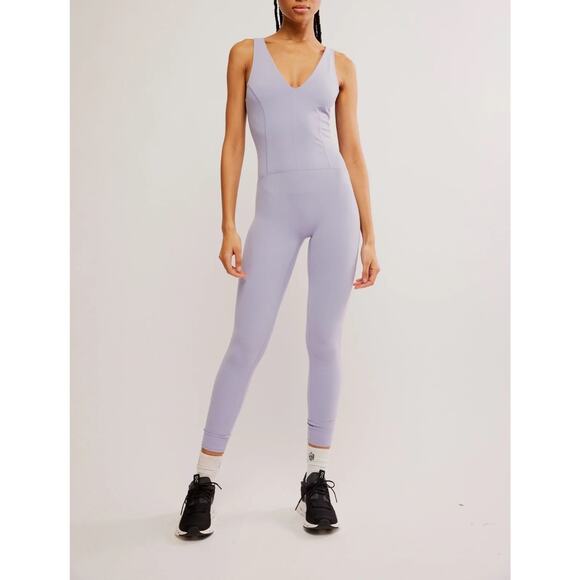 Free People Pants - Free People Movement Never Better One Piece Platinum XL NWT